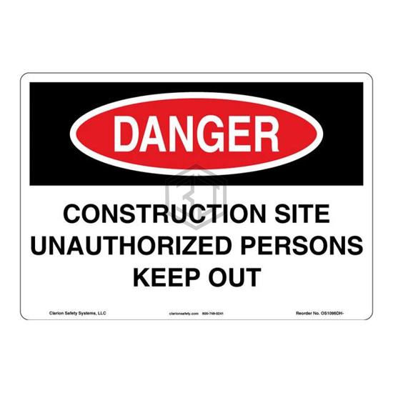 OS1096DH-ZASW2 - Clarion Safety Systems - Signs, Nameplates, Posters