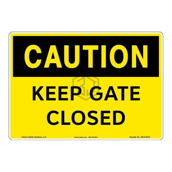 OS1219CH-S2SW2 - Clarion Safety Systems - Signs, Nameplates, Posters