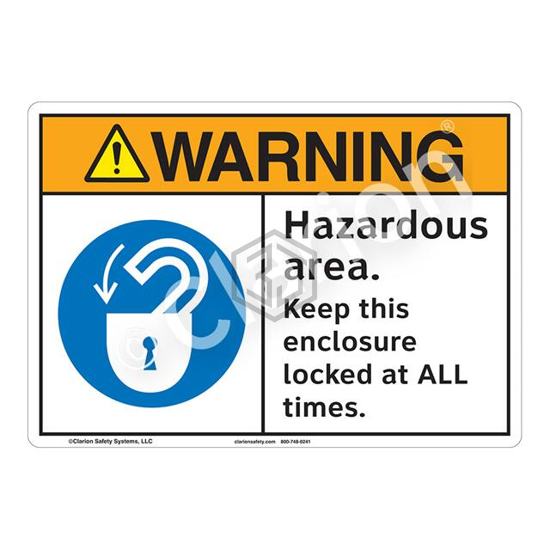 F1099-BJSW3 - Clarion Safety Systems - Signs, Nameplates, Posters