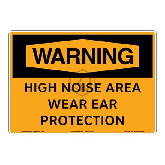 OS1129WH-BJSW2 - Clarion Safety Systems - Signs, Nameplates, Posters
