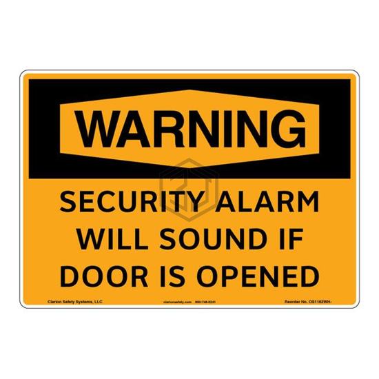 OS1162WH-S2SW3 - Clarion Safety Systems - Signs, Nameplates, Posters