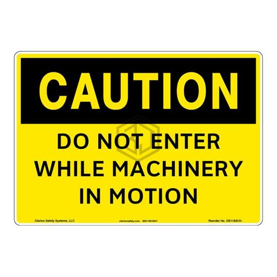 OS1183CH-BJSW1 - Clarion Safety Systems - Signs, Nameplates, Posters