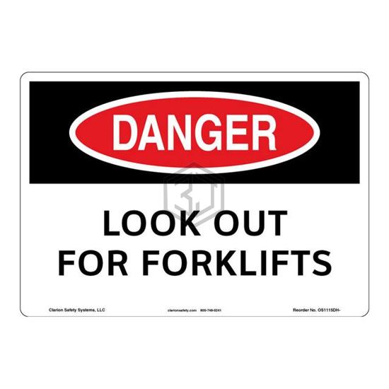 OS1115DH-S2SW3 - Clarion Safety Systems - Signs, Nameplates, Posters