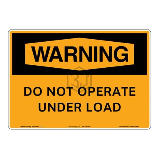 OS1176WH-S2SW1 - Clarion Safety Systems - Signs, Nameplates, Posters