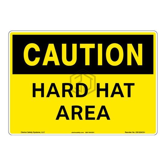 OS1224CH-S4SW3 - Clarion Safety Systems - Signs, Nameplates, Posters