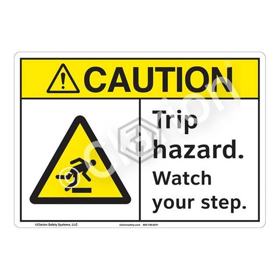 F1217-BESW1 - Clarion Safety Systems - Signs, Nameplates, Posters