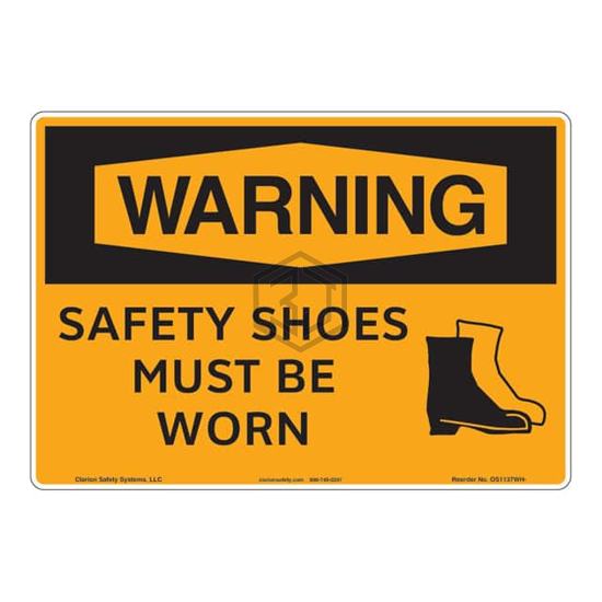OS1137WH-Z1SW2 - Clarion Safety Systems - Signs, Nameplates, Posters