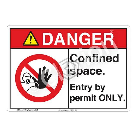 F1143-S2SW3 - Clarion Safety Systems - Signs, Nameplates, Posters