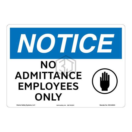 OS1243NH-S2SW2 - Clarion Safety Systems - Signs, Nameplates, Posters