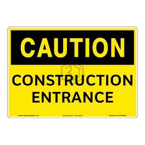 OS1040CH-BJSW1 - Clarion Safety Systems - Signs, Nameplates, Posters