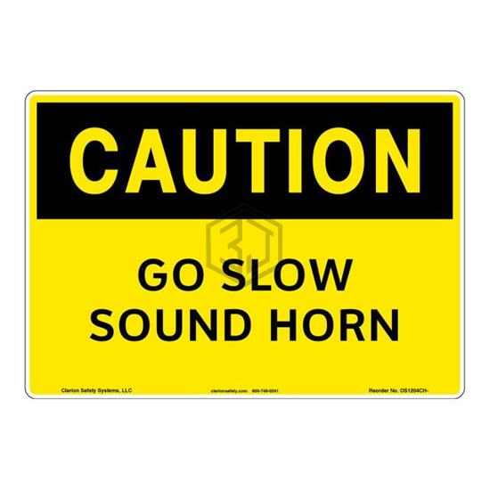 OS1204CH-Z1SW3 - Clarion Safety Systems - Signs, Nameplates, Posters