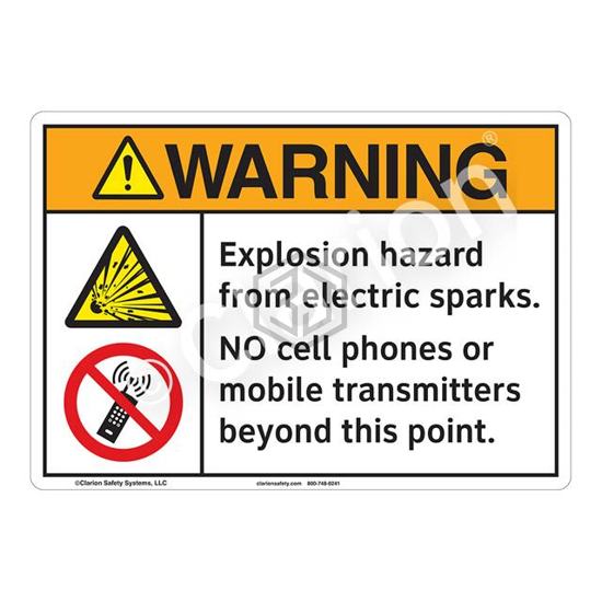 F1160-S2SW3 - Clarion Safety Systems - Signs, Nameplates, Posters