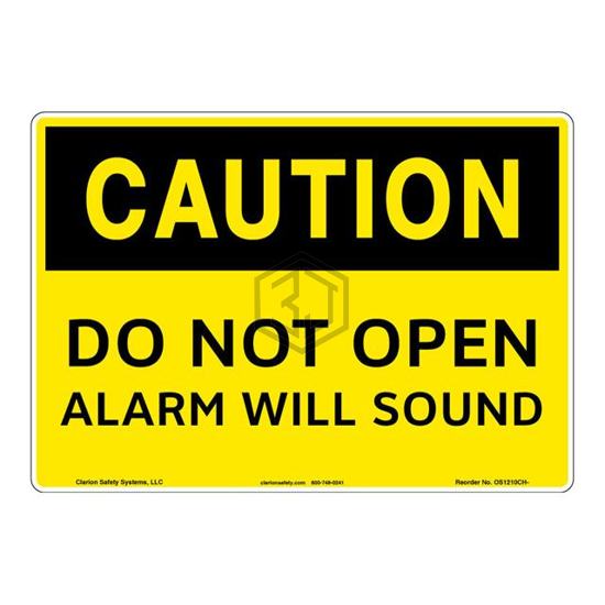OS1210CH-S2SW3 - Clarion Safety Systems - Signs, Nameplates, Posters