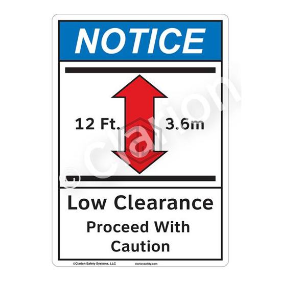 F1138-BJSW1 - Clarion Safety Systems - Signs, Nameplates, Posters