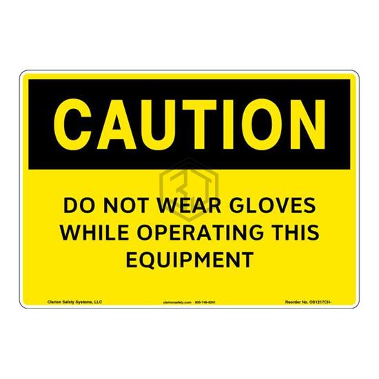 OS1217CH-Z1SW3 - Clarion Safety Systems - Signs, Nameplates, Posters