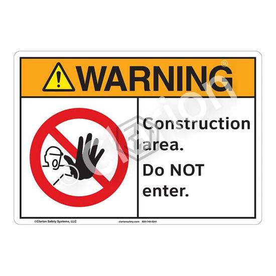 F1250-S2SW3 - Clarion Safety Systems - Signs, Nameplates, Posters