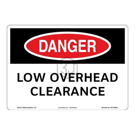 OS1106DH-BESW2 - Clarion Safety Systems - Signs, Nameplates, Posters