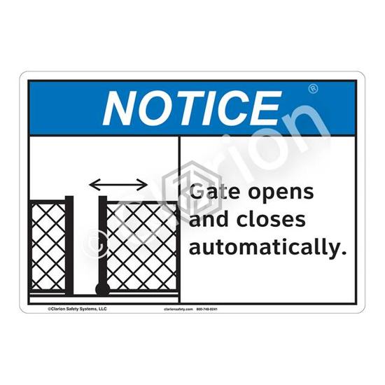 F1132-BESW1 - Clarion Safety Systems - Signs, Nameplates, Posters