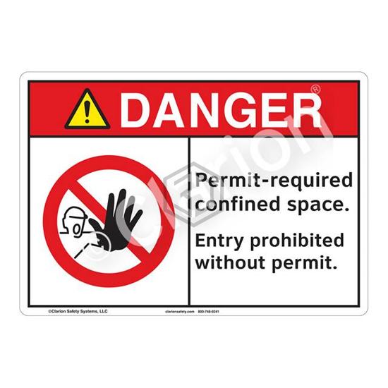 F1144-S2SW3 - Clarion Safety Systems - Signs, Nameplates, Posters
