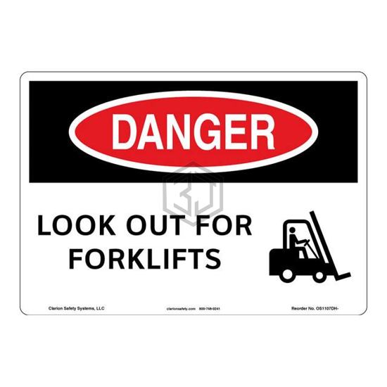 OS1107DH-BJSW3 - Clarion Safety Systems - Signs, Nameplates, Posters