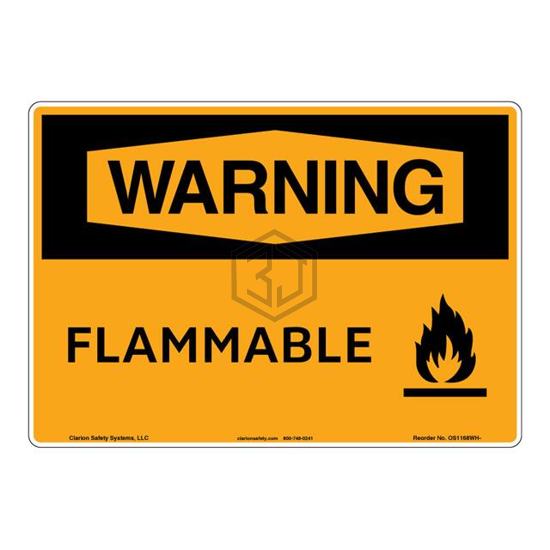 OS1168WH-BJSW1 - Clarion Safety Systems - Signs, Nameplates, Posters