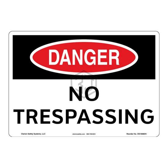 OS1068DH-S2SW3 - Clarion Safety Systems - Signs, Nameplates, Posters