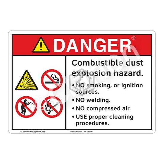 F1161-S4SW1 - Clarion Safety Systems - Signs, Nameplates, Posters
