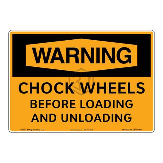 OS1144WH-S4SW3 - Clarion Safety Systems - Signs, Nameplates, Posters