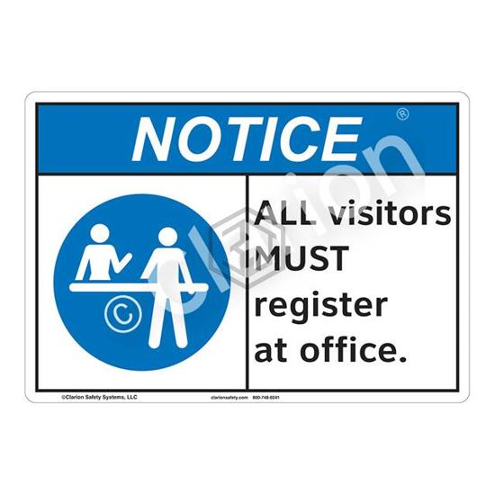 F1120-S2SW1 - Clarion Safety Systems - Signs, Nameplates, Posters