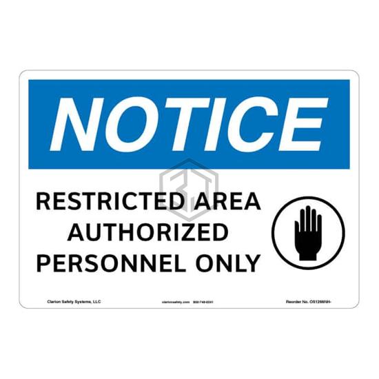 OS1266NH-Z1SW3 - Clarion Safety Systems - Signs, Nameplates, Posters