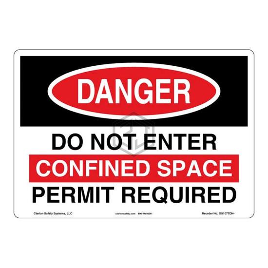 OS1077DH-ZASW2 - Clarion Safety Systems - Signs, Nameplates, Posters