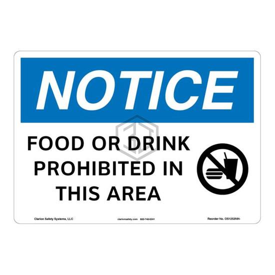 OS1253NH-S2SW3 - Clarion Safety Systems - Signs, Nameplates, Posters