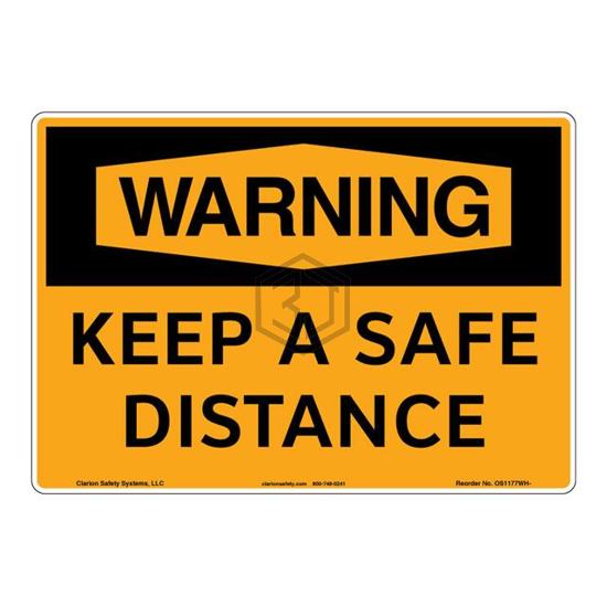 OS1177WH-S4SW2 - Clarion Safety Systems - Signs, Nameplates, Posters