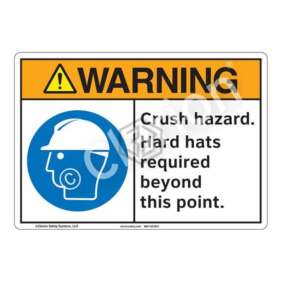 F1188-BJSW3 - Clarion Safety Systems - Signs, Nameplates, Posters