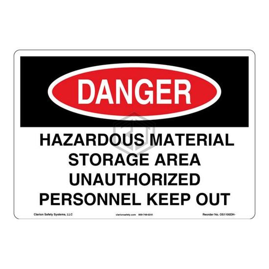 OS1100DH-BJSW3 - Clarion Safety Systems - Signs, Nameplates, Posters