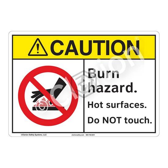 F1175-S2SW1 - Clarion Safety Systems - Signs, Nameplates, Posters