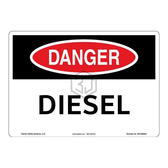 OS1085DH-S2SW2 - Clarion Safety Systems - Signs, Nameplates, Posters