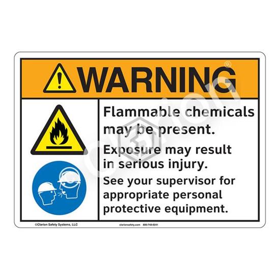 F1258-BJSW3 - Clarion Safety Systems - Signs, Nameplates, Posters