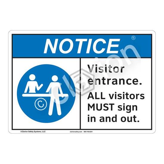 F1121-S2SW2 - Clarion Safety Systems - Signs, Nameplates, Posters