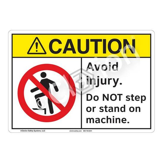 F1219-S4SW3 - Clarion Safety Systems - Signs, Nameplates, Posters