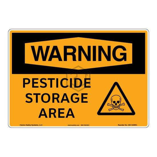 OS1132WH-BJSW2 - Clarion Safety Systems - Signs, Nameplates, Posters
