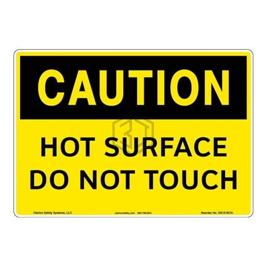 OS1218CH-S2SW3 - Clarion Safety Systems - Signs, Nameplates, Posters