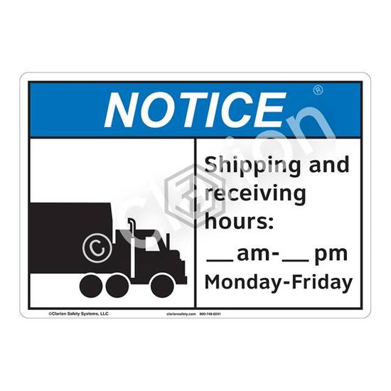 F1139-BJSW3 - Clarion Safety Systems - Signs, Nameplates, Posters