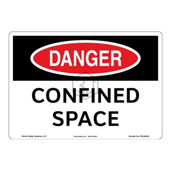 OS1063DH-S2SW1 - Clarion Safety Systems - Signs, Nameplates, Posters
