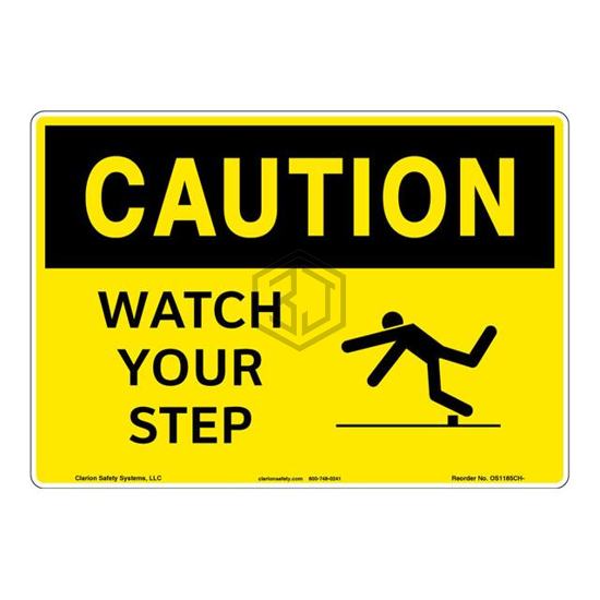 OS1185CH-BJSW1 - Clarion Safety Systems - Signs, Nameplates, Posters