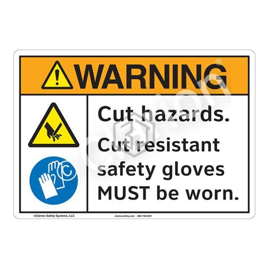 F1195-S2SW2 - Clarion Safety Systems - Signs, Nameplates, Posters