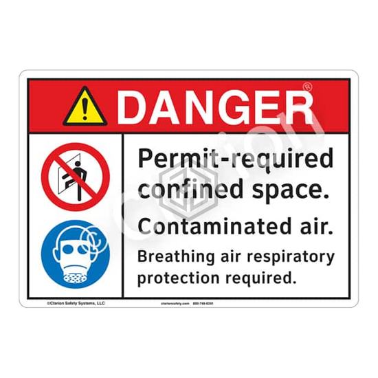 F1207-BJSW1 - Clarion Safety Systems - Signs, Nameplates, Posters