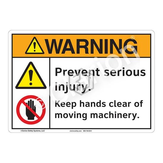 F1253-S2SW1 - Clarion Safety Systems - Signs, Nameplates, Posters