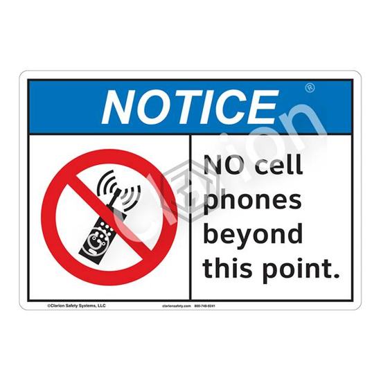 F1103-S2SW1 - Clarion Safety Systems - Signs, Nameplates, Posters