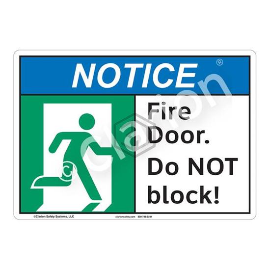 F1097-S2SW2 - Clarion Safety Systems - Signs, Nameplates, Posters